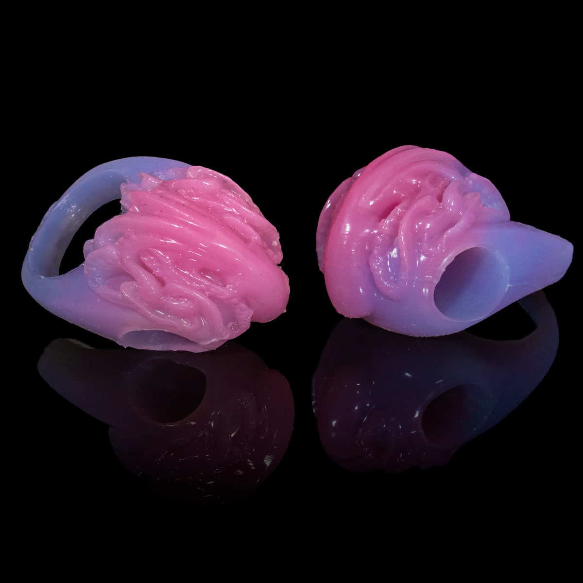 Anel Peniano com Vibrador Casal Octo