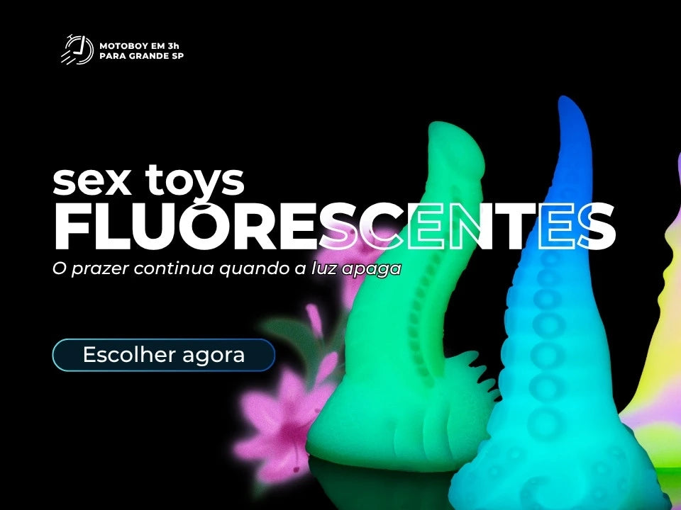 Banner dildos fluorescentes 