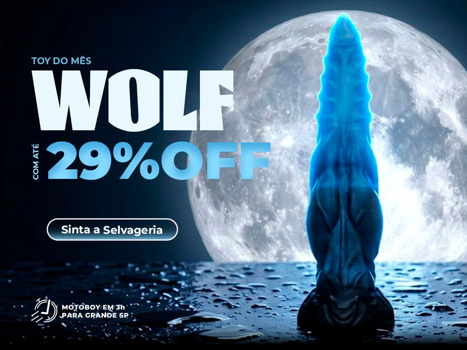 Banner toy do mês dildo wolf