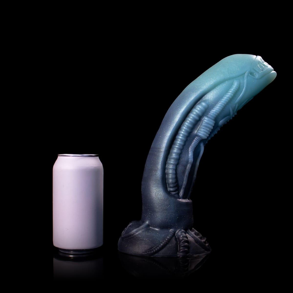 Dildo D-Alien tamanho gigante texturizado