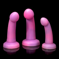 Dildo Strapon Monster D Autumn com toque skin touch e base compatível com harness