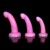 Dildo strapon Autumn com superfície lisa e base flat para cintaralho Monster D