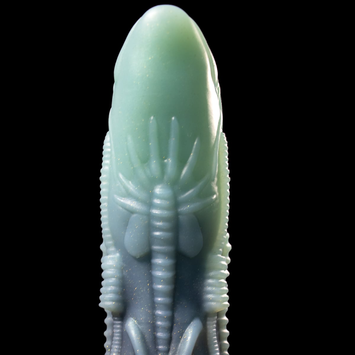 Monster D D-Alien: dildo artesanal com visual alienígena e acabamento impressionante