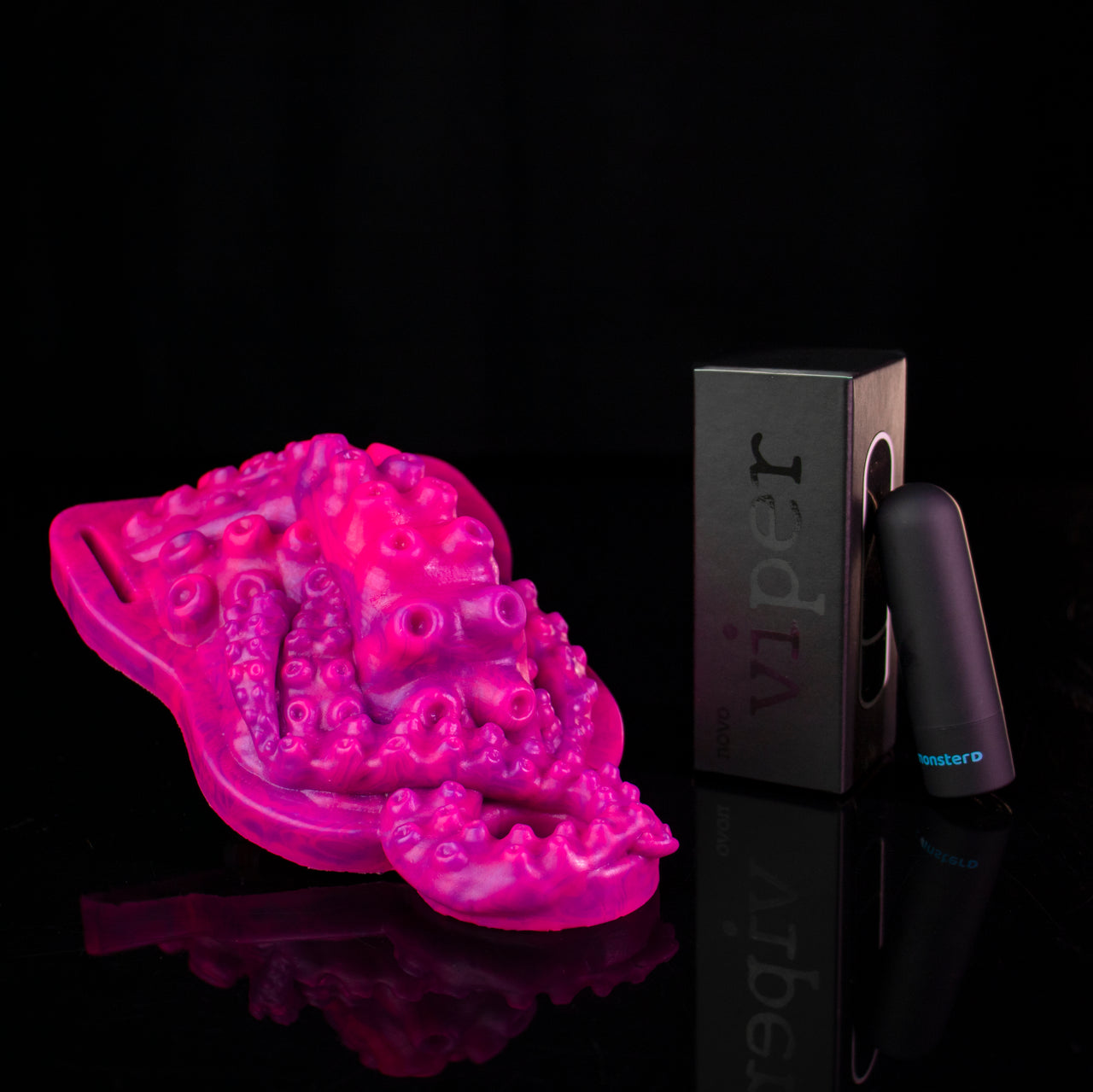 Vibrador Grinder com Anel Peniano Nix MonsterD