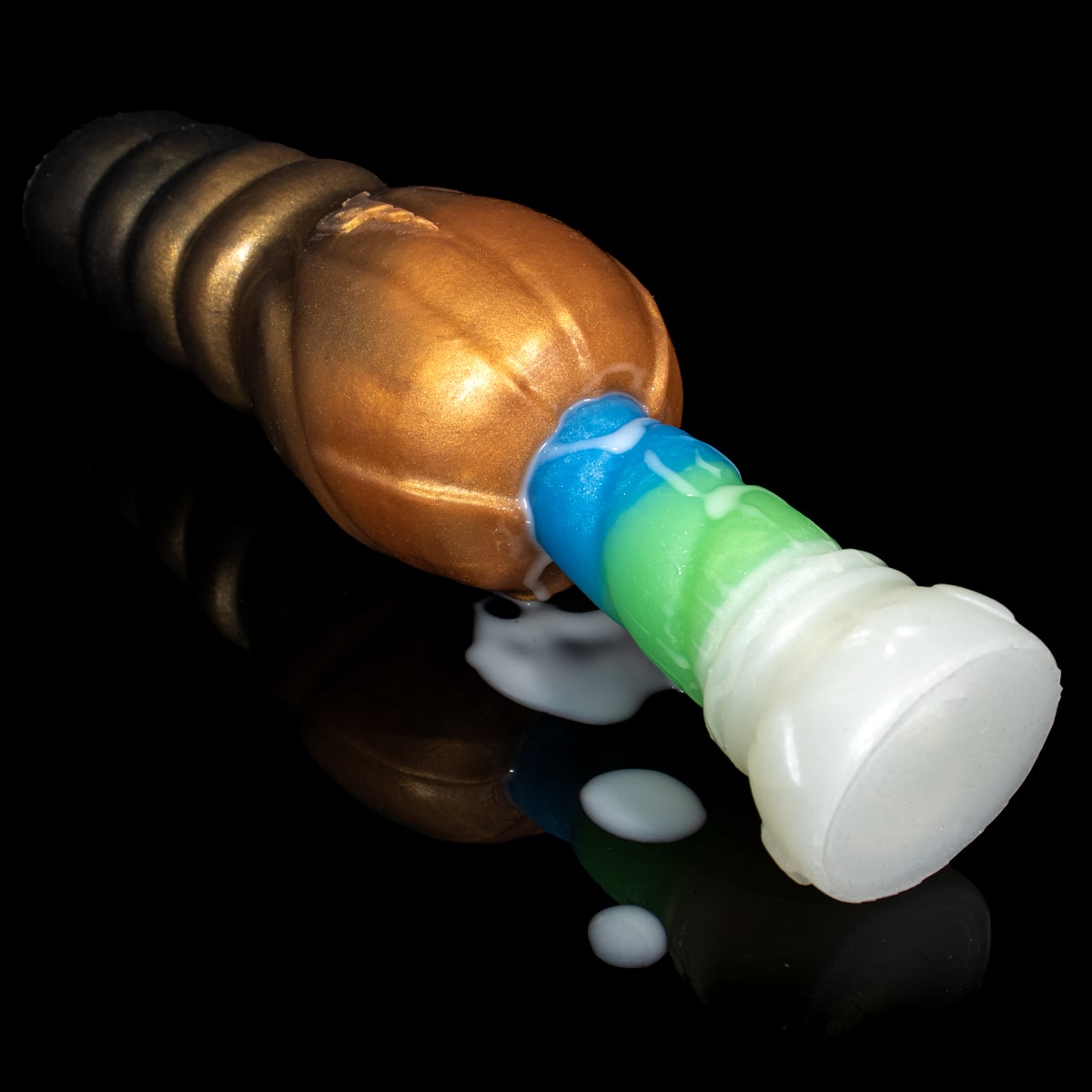 Aurum da Monster D: masturbador premium com estimulação dupla e controle total