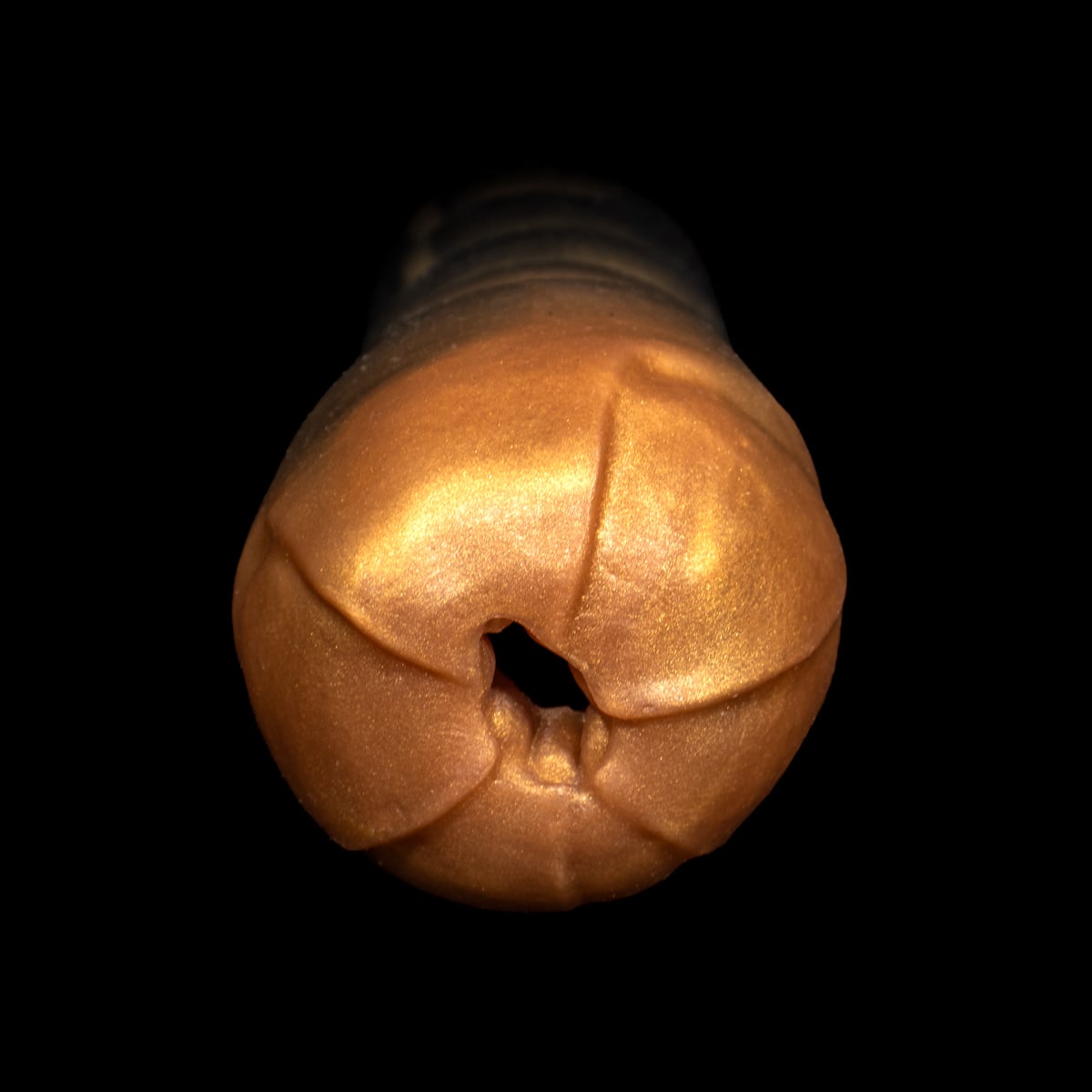 Estimulador de pênis Monster D com duas aberturas e toque de silicone macio sensual