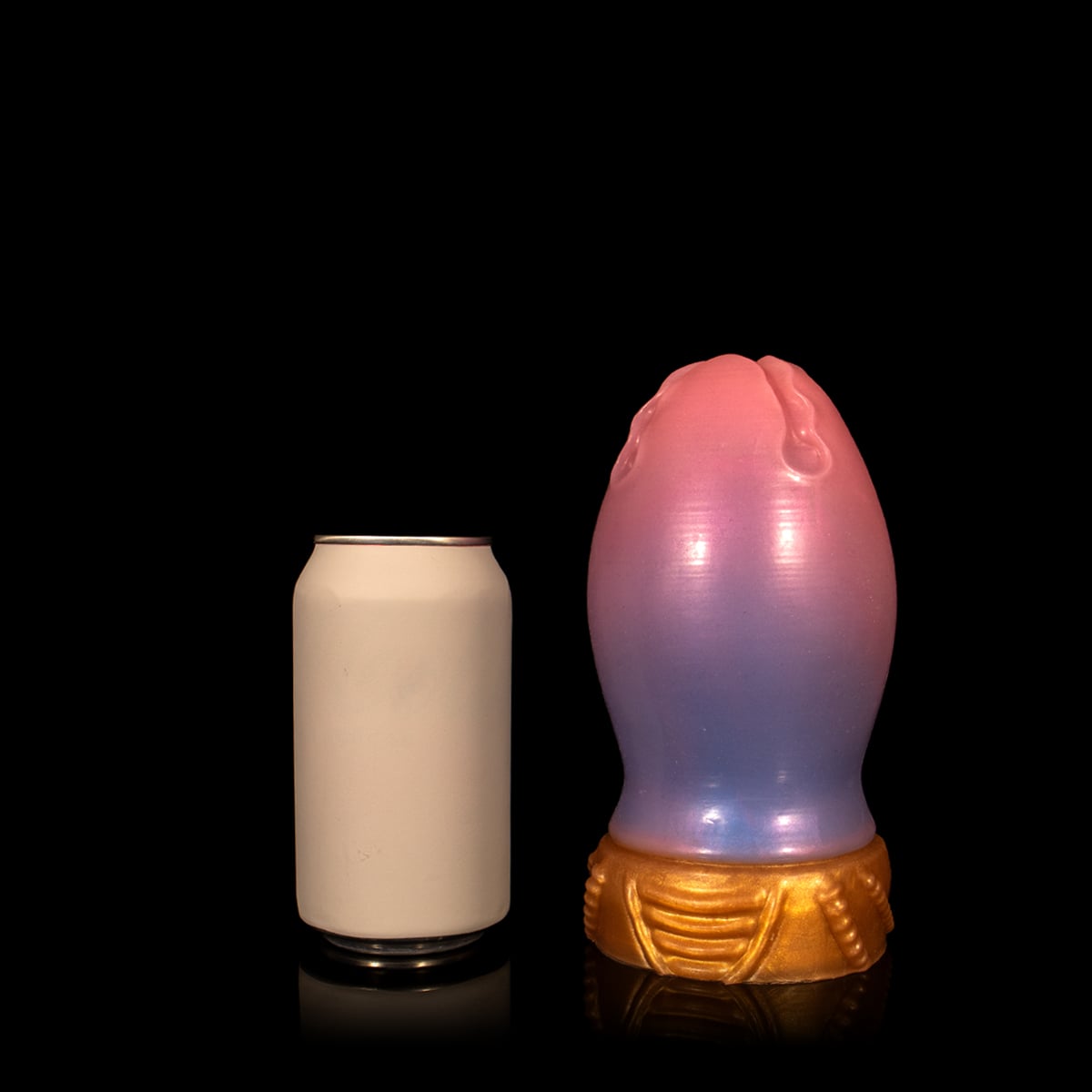 plug anal grosso Cheeky Charms - Rechargeable Vibrating Metal Butt Plug W/Remote Control -  Purple main image 1