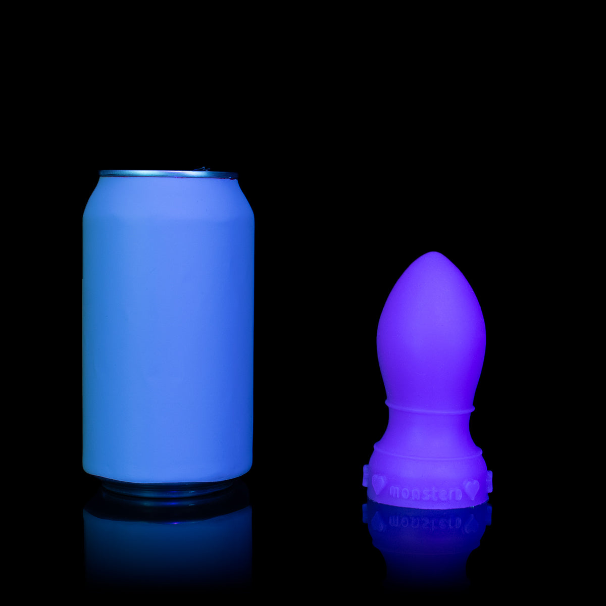 Plug Anal Silicone Colorido: Textura macia | Monster D