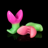 Plug anal grande Flower 2 Pétalas Monster D pra florescer seus desejos mais intensos