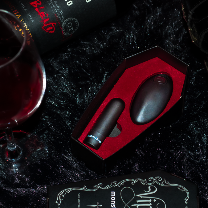 Vibrador com controle Viper Gótico MonsterD