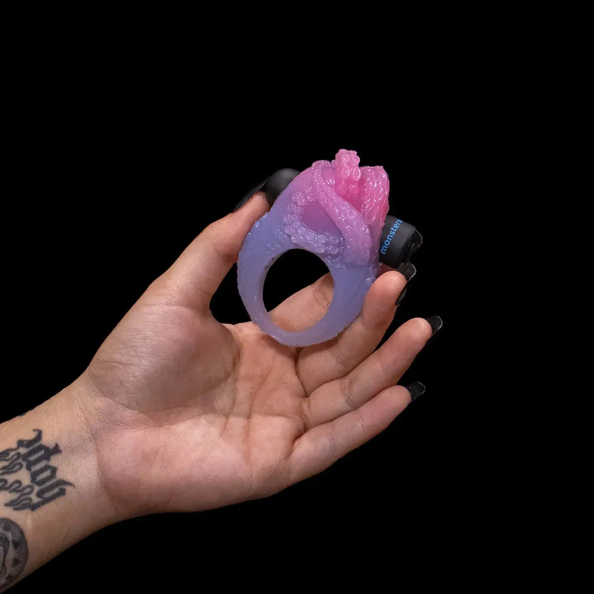 Anel Peniano com Vibrador Casal Kraken