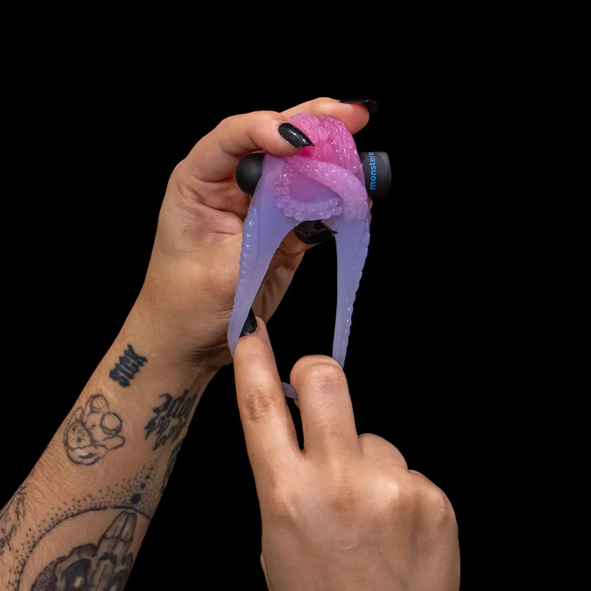 Anel Peniano com Vibrador Casal Kraken