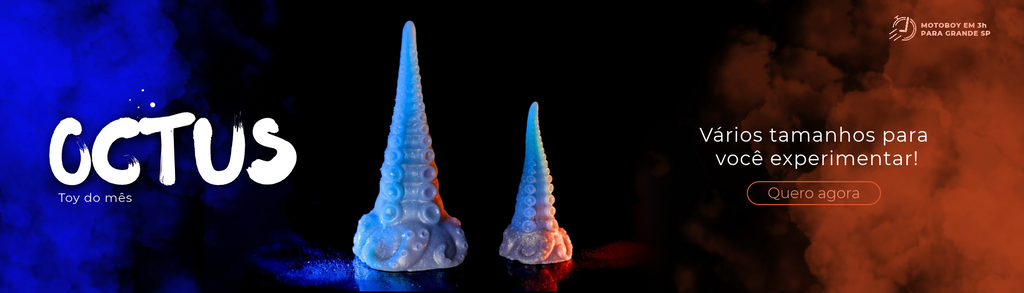 Banner toy do mês Dildo tentaculo  octus