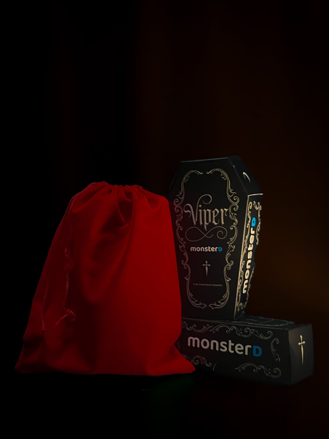 Embalagem de Veludo premium MonsterD