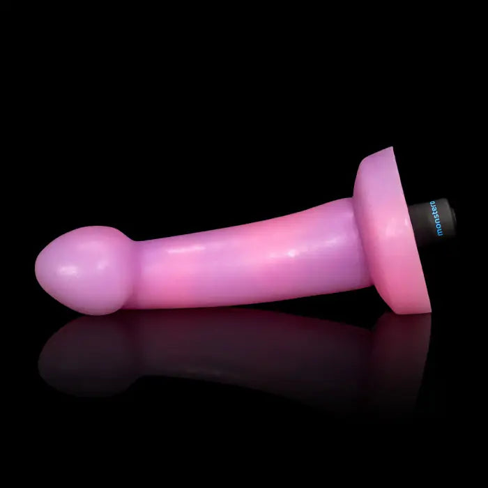 Vibrador Monster D rosa para quem busca controle, beleza e prazer
