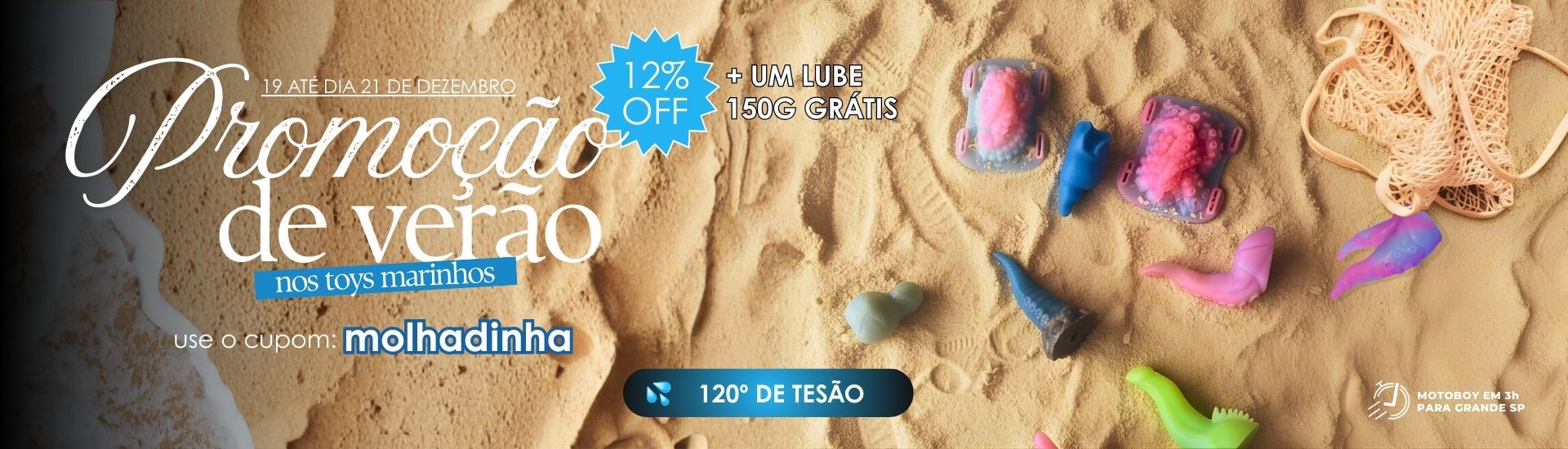 Banner Verão 12%OFF MAIS um Lube Desktop